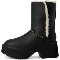UGG Esmee Leather Boot Fourrure Twinface Douce Chaude
