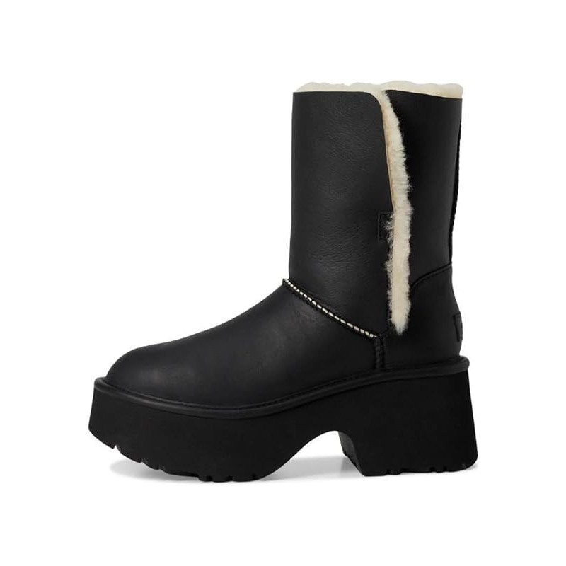 UGG Esmee Leather Boot Fourrure Twinface Douce Chaude