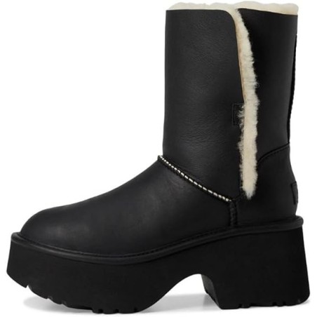 UGG Esmee Leather Boot Fourrure Twinface Douce Chaude