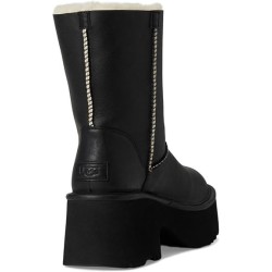 UGG Esmee Leather Boot Fourrure Twinface Douce Chaude