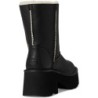 UGG Esmee Leather Boot Fourrure Twinface Douce Chaude