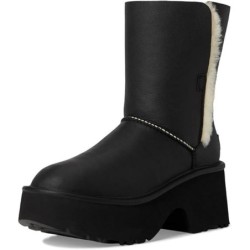 UGG Esmee Leather Boot Fourrure Twinface Douce Chaude